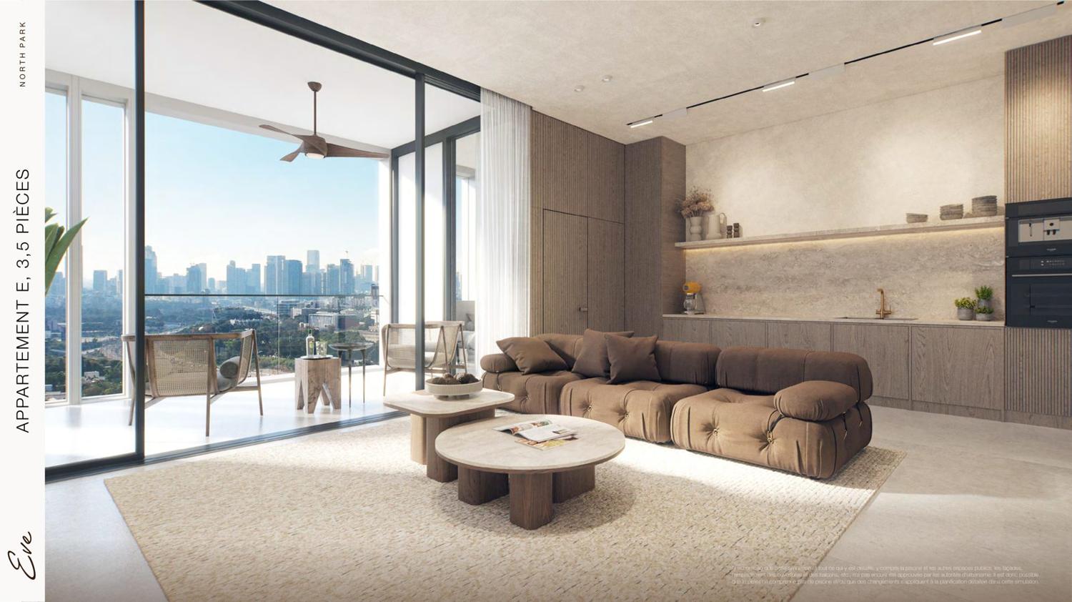 Appartement E · 3,5 pièces