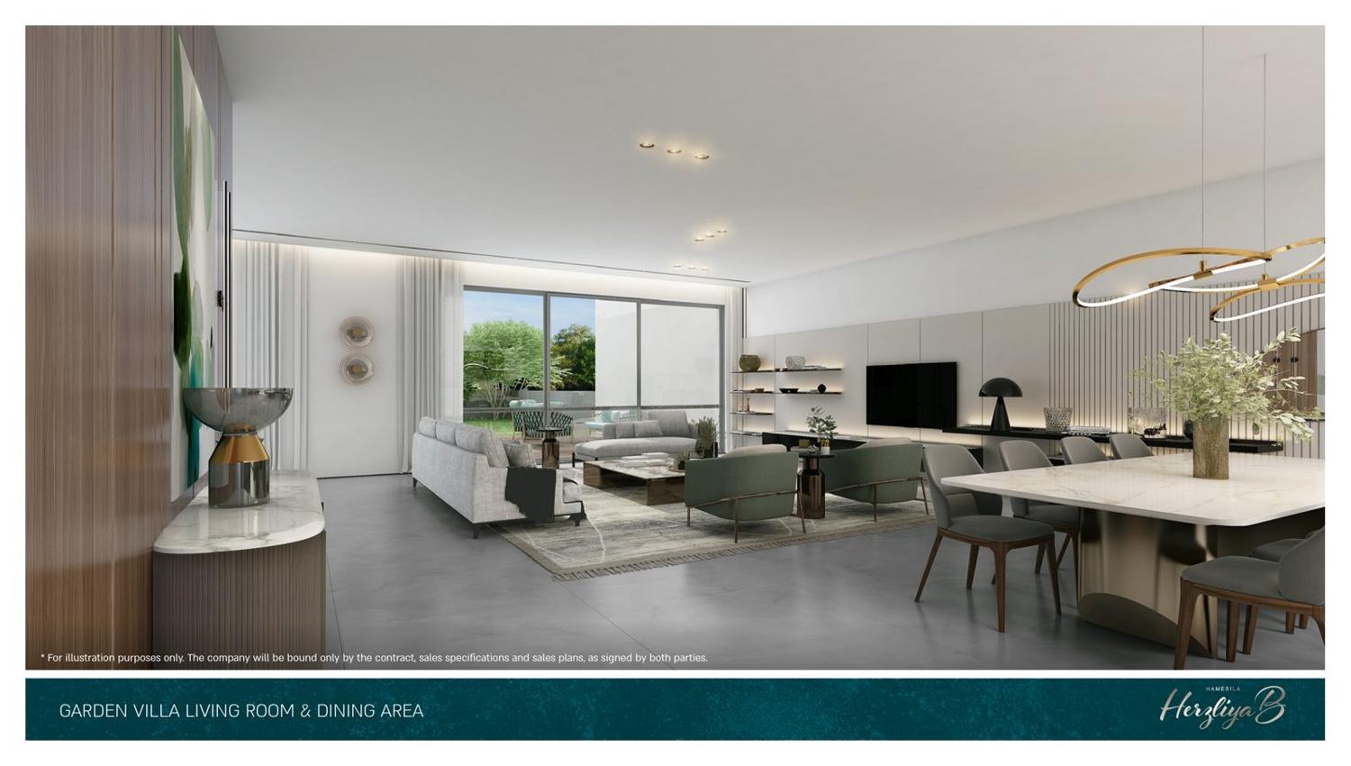 Garden Villa · séjour & salle à manger
