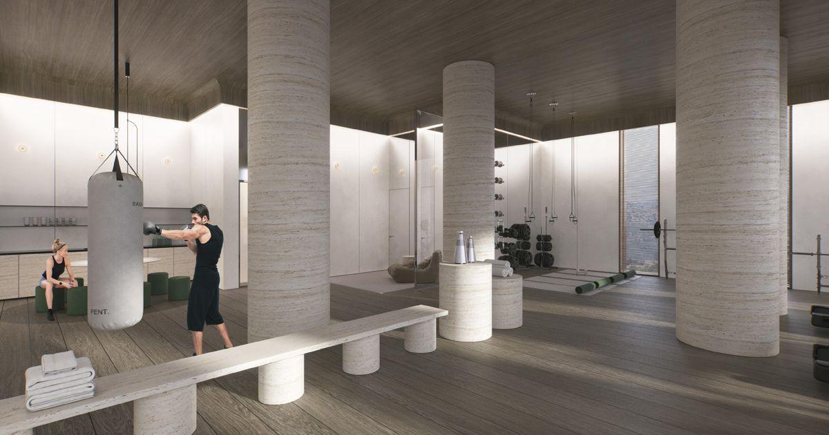 Salle de sport face à Jérusalem